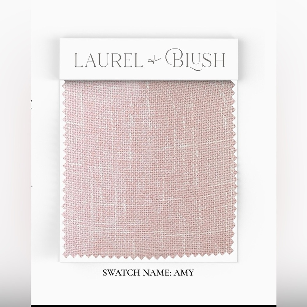 Custom Blush Throw Pillow Cover 18 x 18 - Picture 2 of 4